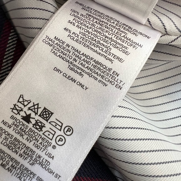 Brooks Brothers Navy Striped Midi Dress - Picture 8 of 9